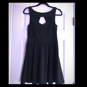 Black Key Hole Dress